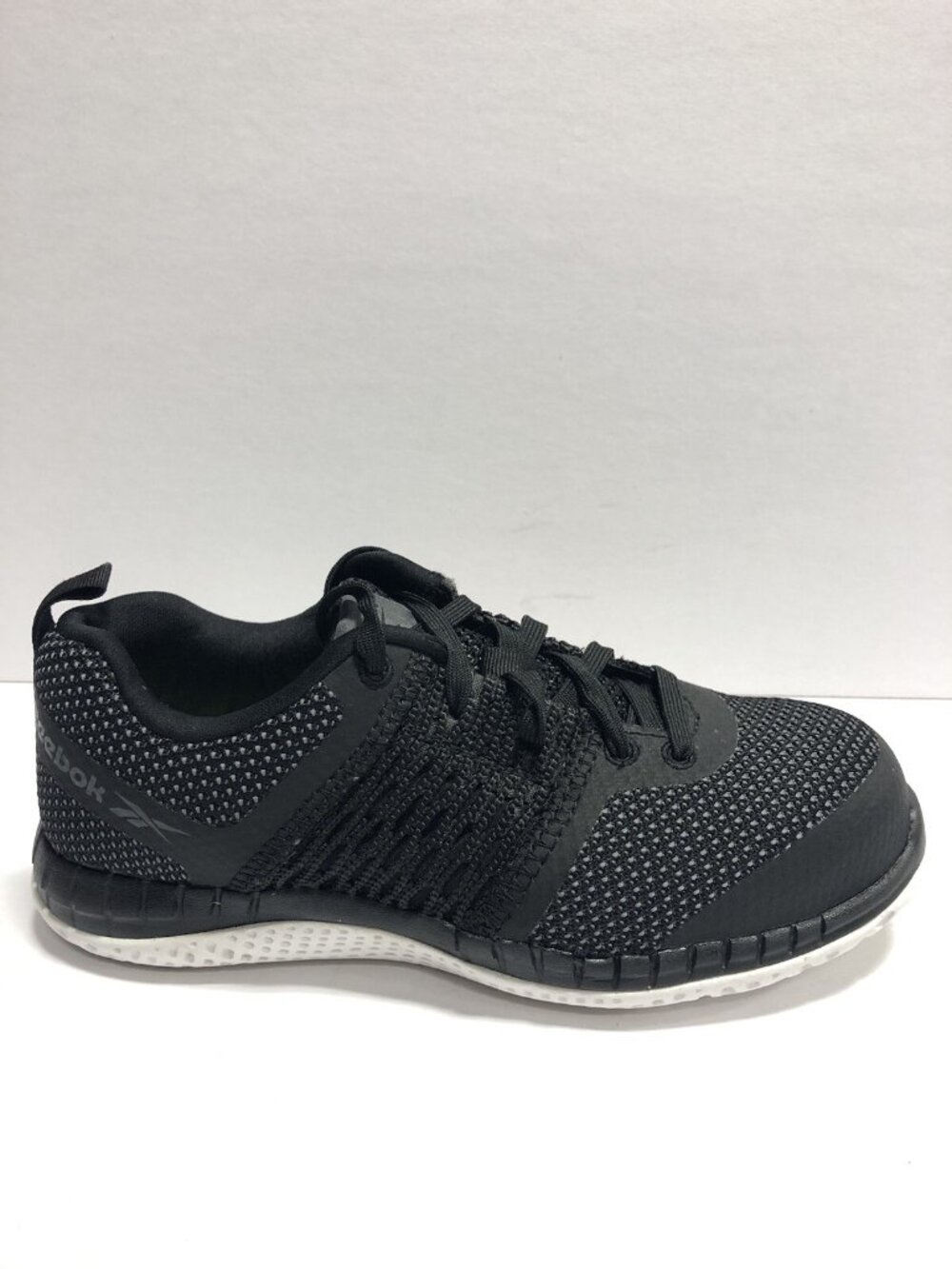 Reebok Women's Print Work ULTK, Black Composite Toe Shoes, Size 6M